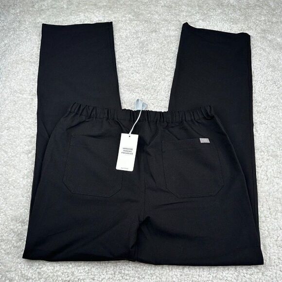 Figs Pisco Basic Scrub Pants Black NEW - Picture 3 of 14